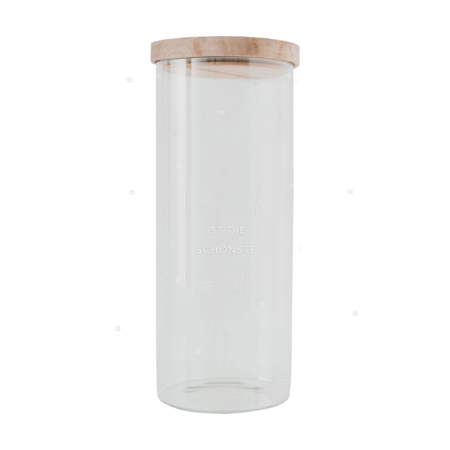 Vorratsglas "Vorfreude"