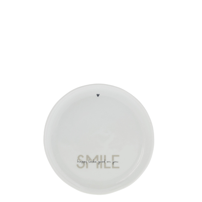 Teller "Smile" (16 cm) (beige)