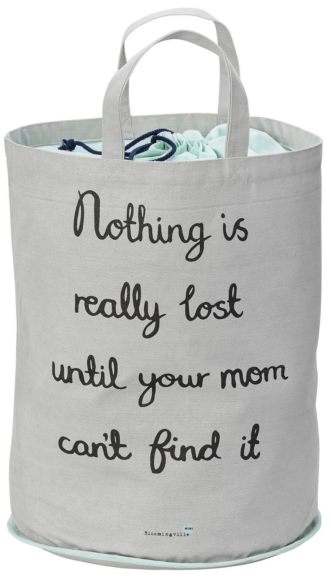 Aufbewahrungssack "Nothing is really lost until your mom can't find it"