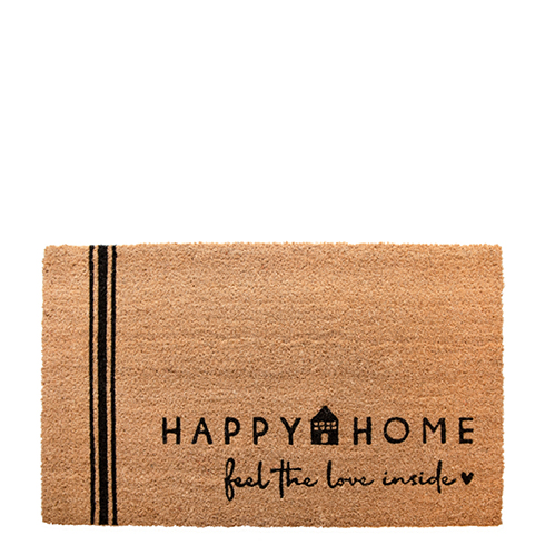 Fußmatte "Happy Home-feel the love inside"