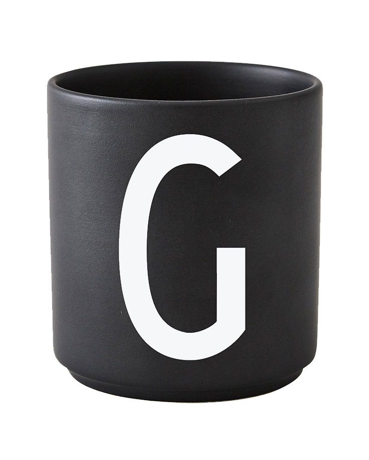Black Cup "G" (Porzellan)
