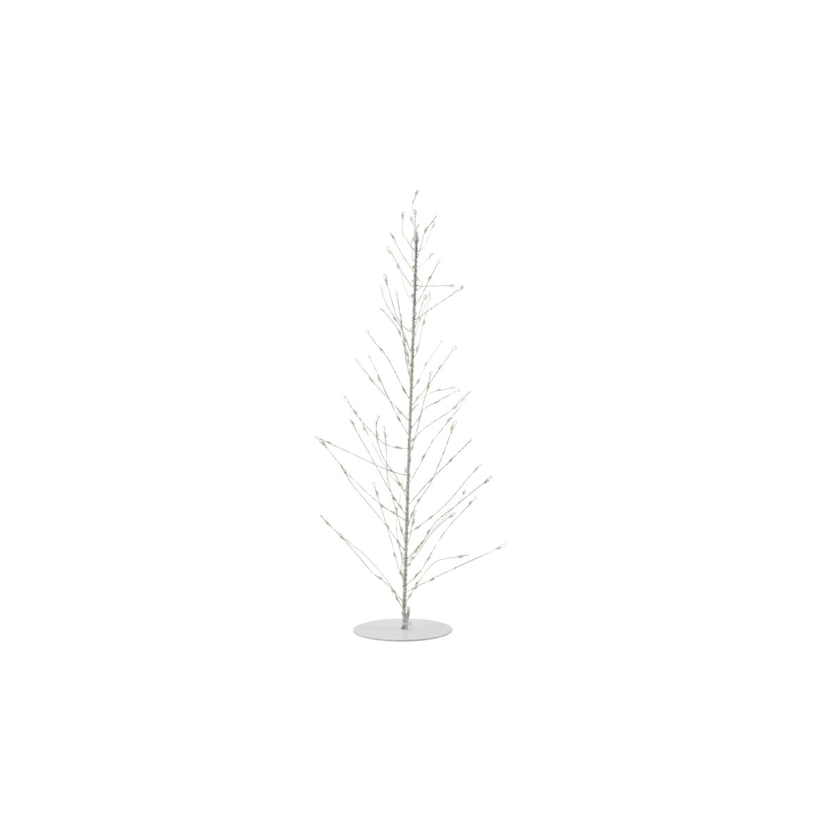Weihnachtsbaum "Glow" - 45 cm (weiß)