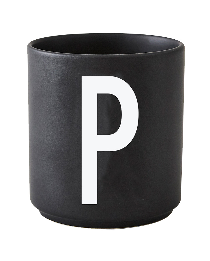 Black Cup "P" (Porzellan)