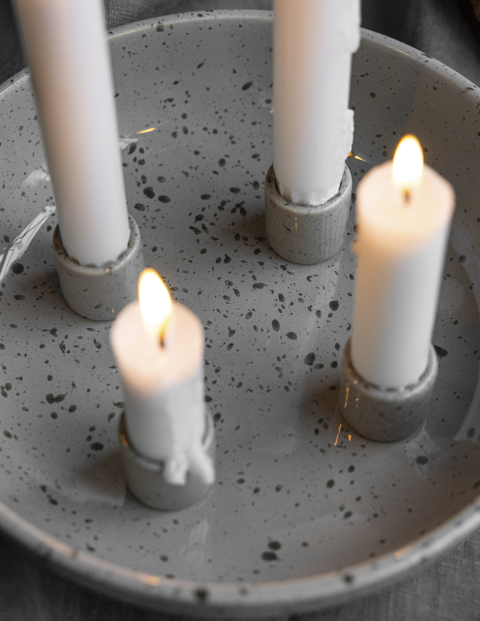 Storefactory - Kerzenhalter "Granholmen" für 4 Kerzen (natur) - 915168