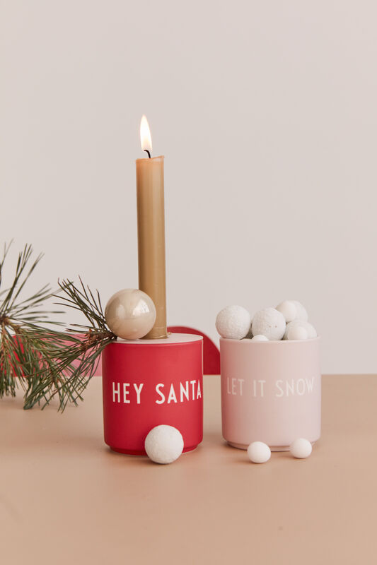 Favourite Cup "hey santa" (rot)