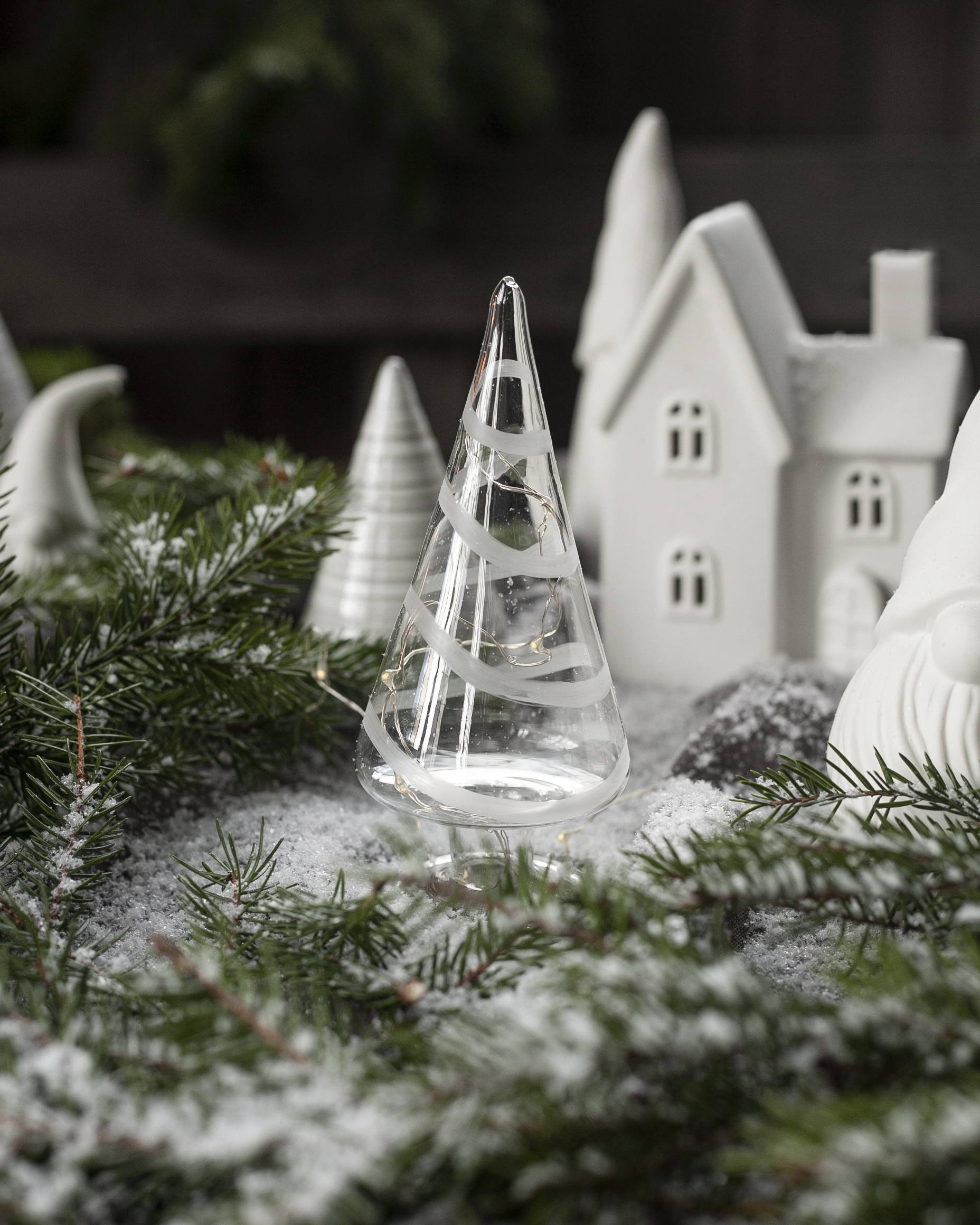 Weihnachtsbaum "Granbo" M - Girlande