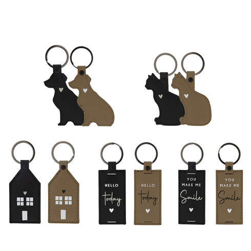 TM-KEY-RING-003GhsAVNkQhMCmK Schlüsselanhänger "Hello today" (schwarz)