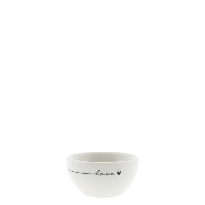 Schale mini "love - Herz" (schwarz)