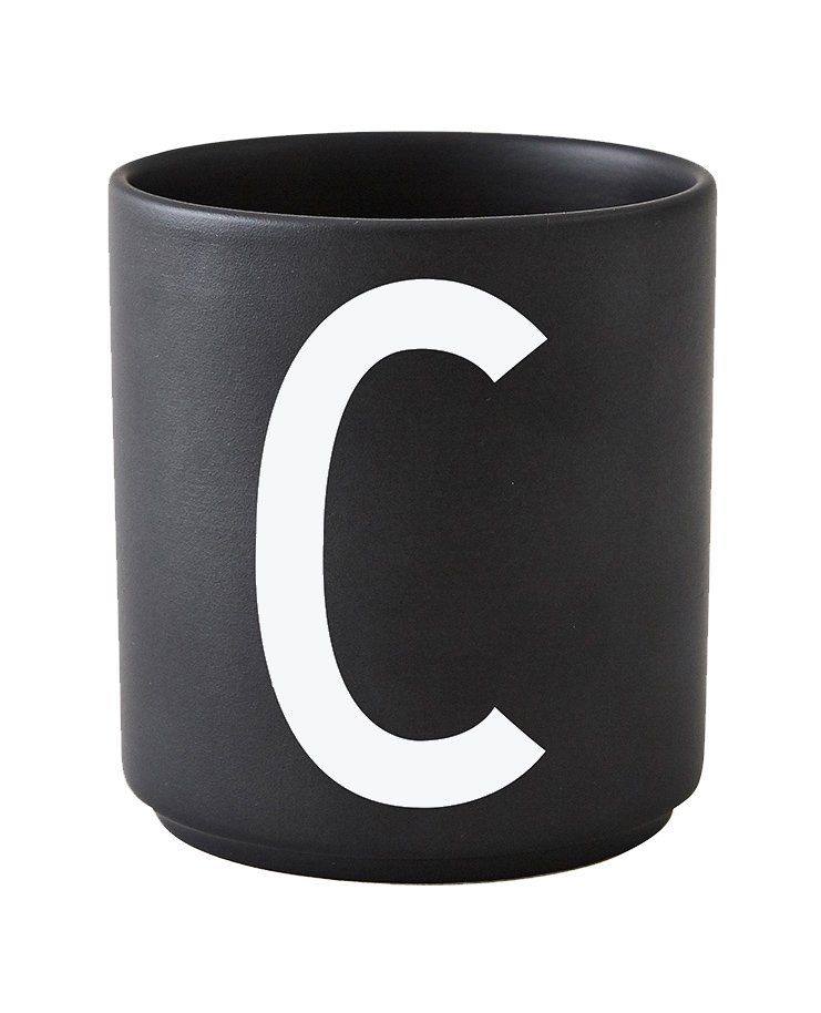 Black Cup "C" (Porzellan)