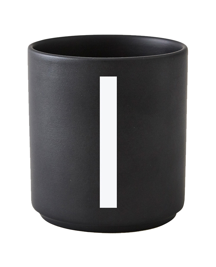 Black Cup "I" (Porzellan)