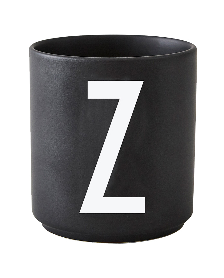 Black Cup "Z" (Porzellan)