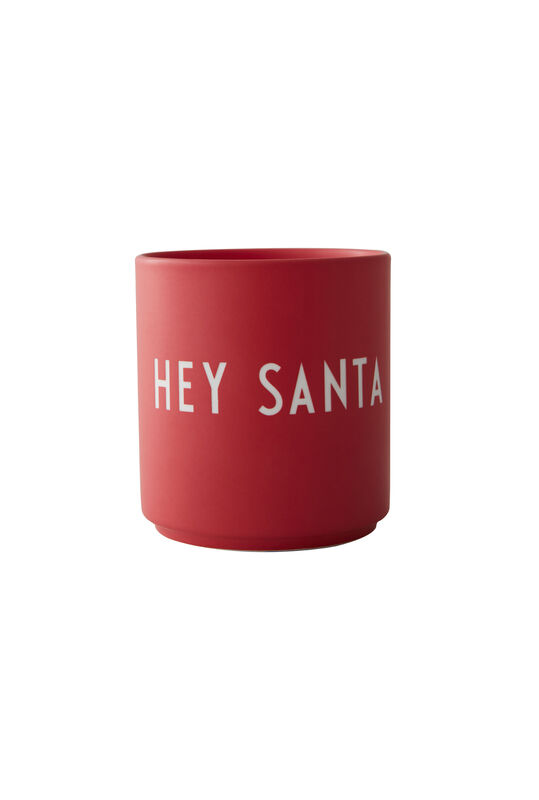 Favourite Cup "hey santa" (rot)