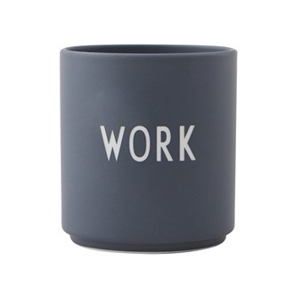 Favourite Cup "WORK" (grau)
