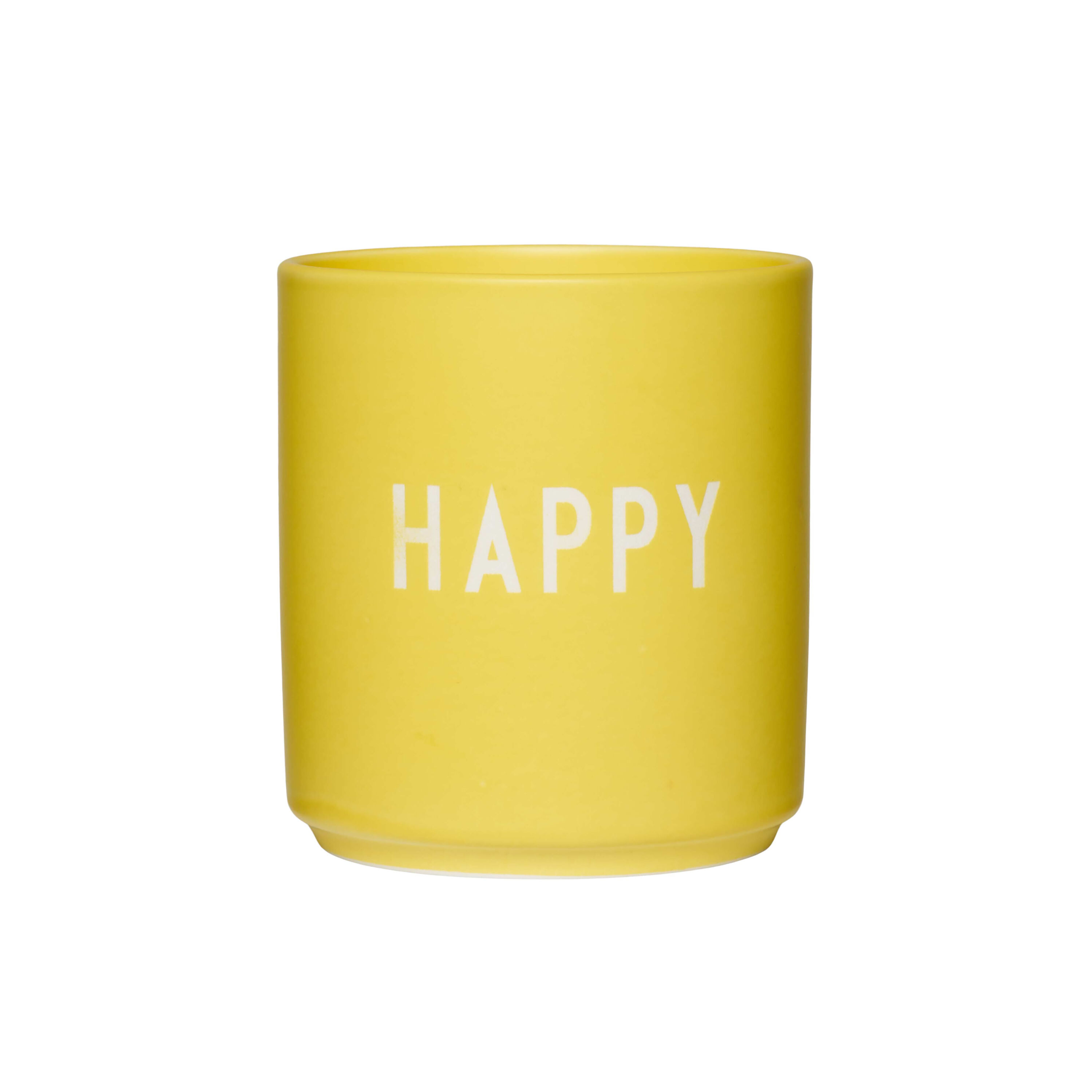 Favourite Cup "HAPPY" (gelb)