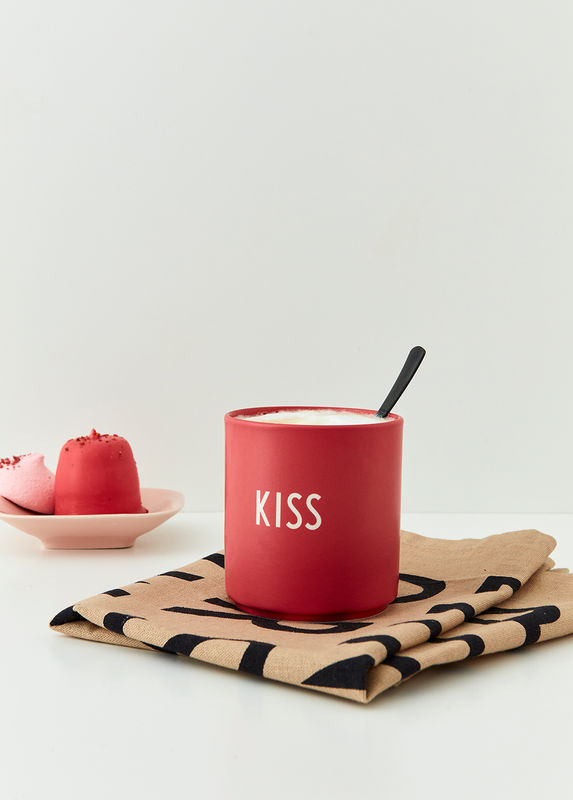 Favourite Cup "KISS" (rot)