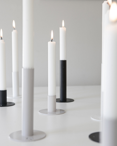 Kerzenständer "Ektorp" S (greige)