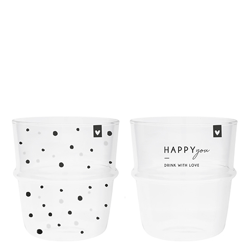 Wasserglas "Happy You"