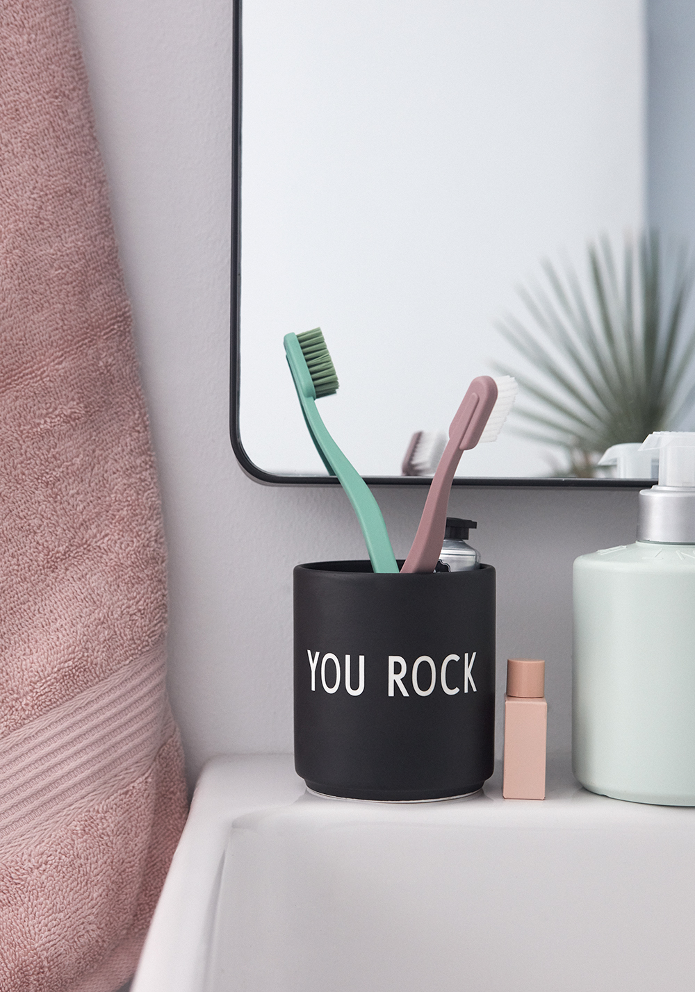 Favourite Cup "YOU ROCK" (schwarz)