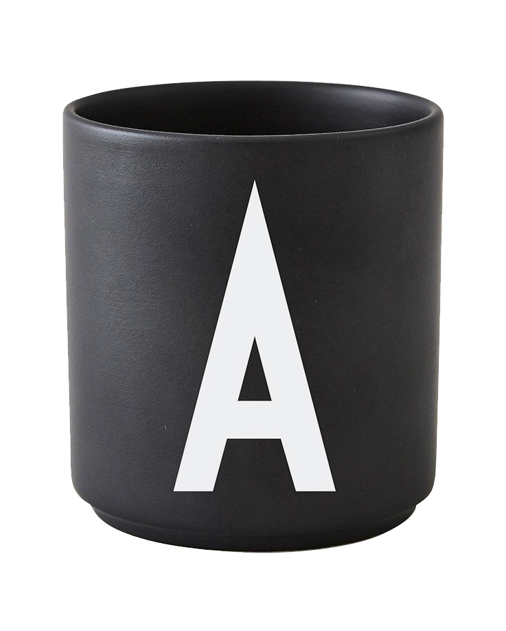 Black Cup "A" (Porzellan)