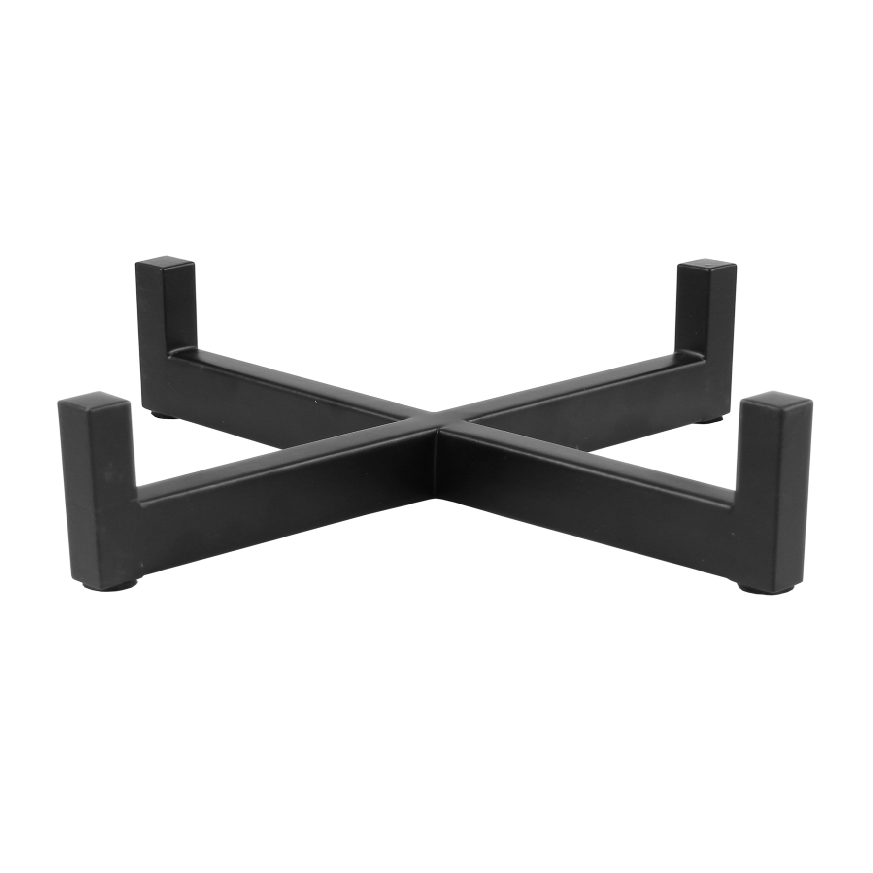 Ständer "Tokat" für Glaszylinder (schwarz) (23,5 x 4,5cm)