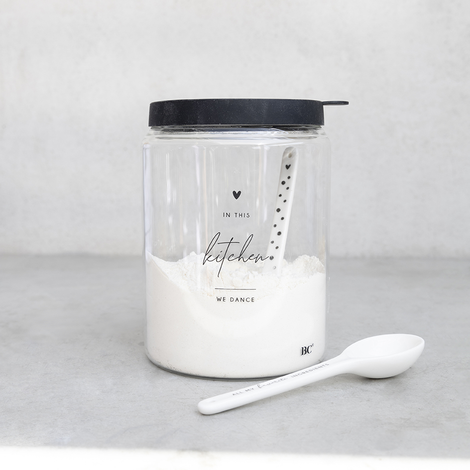 Bastion-Collections-BC-loch-im-griff-LI-SPOONS-006-BL Löffel für Vorratsglas (yummy) (groß) schwarz