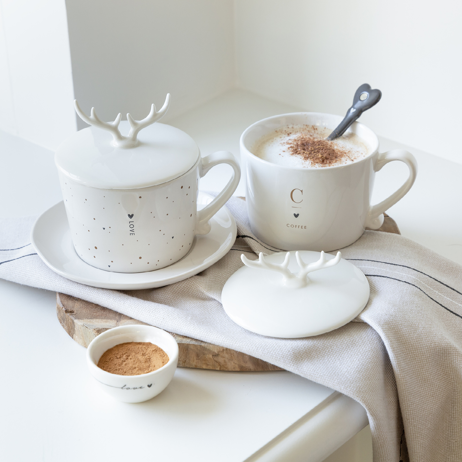 Bastion Collections (BC) - Tasse "C - Coffee" (braun) - RJ/CUP 113 BC 