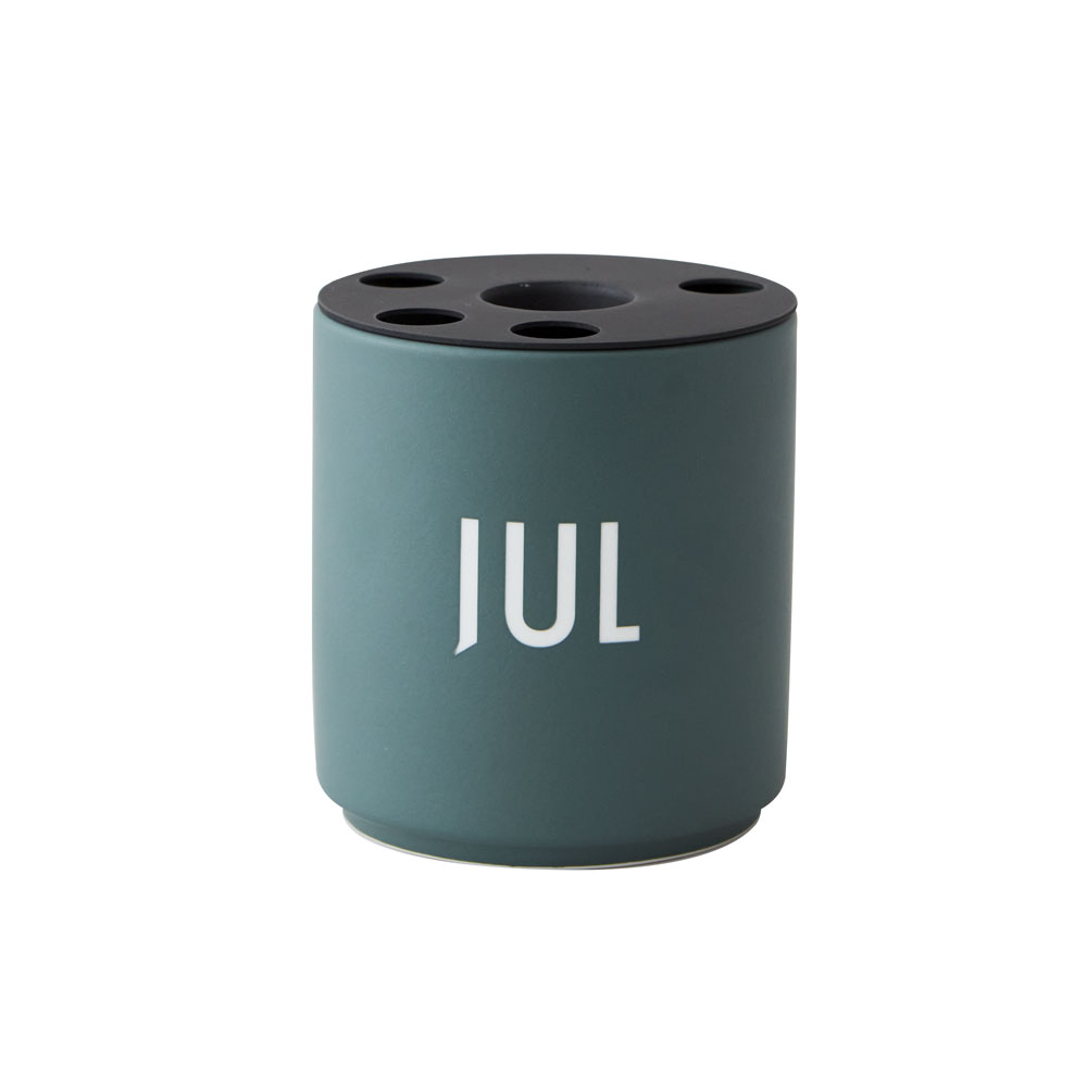 Favourite Cup "JUL" inkl. Kerzenhalter (dunkelgrün)