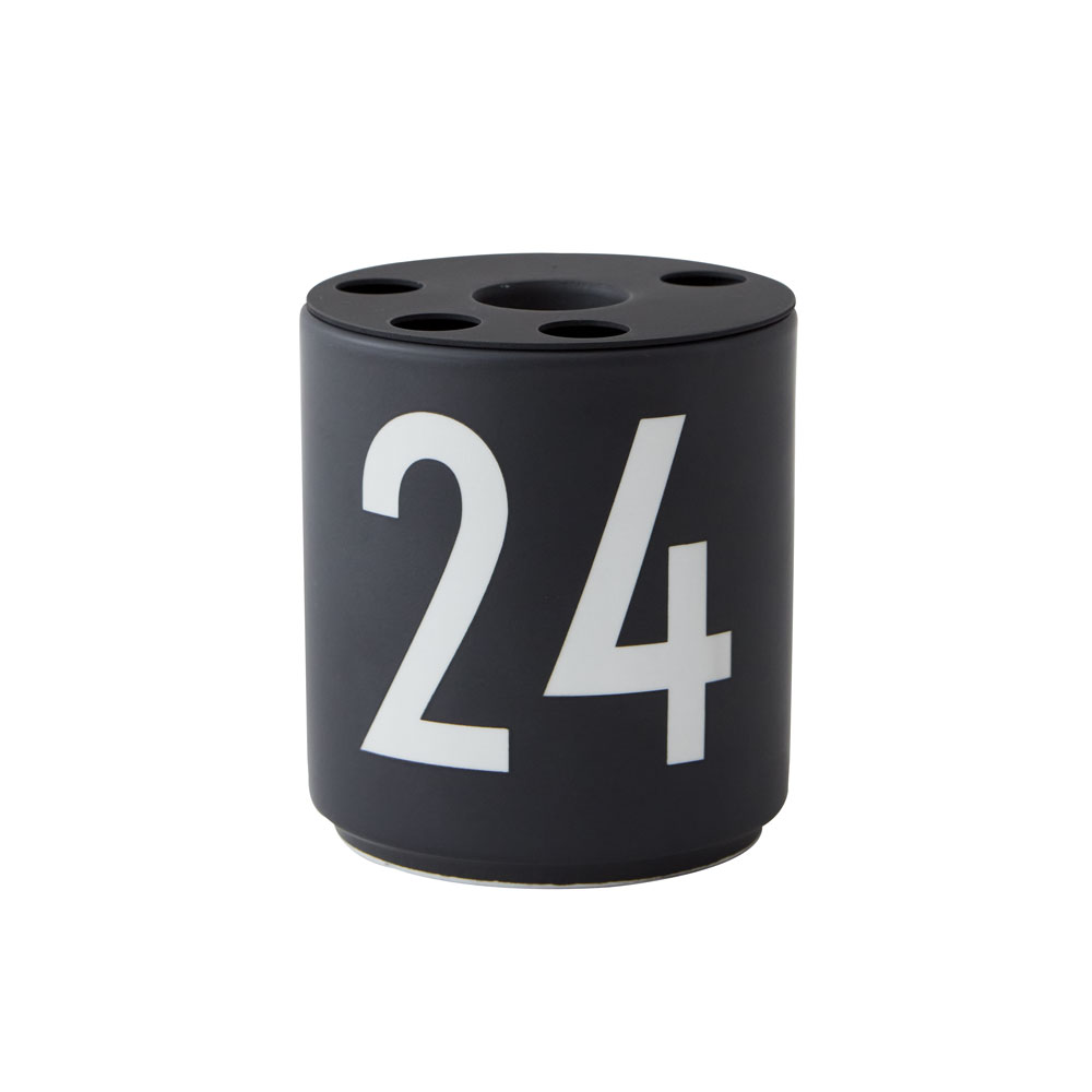 Favourite Cup "24" inkl. Kerzenhalter (schwarz)