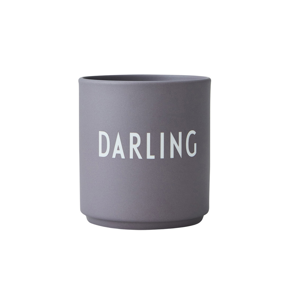 Favourite Cup "DARLING" (mauve)