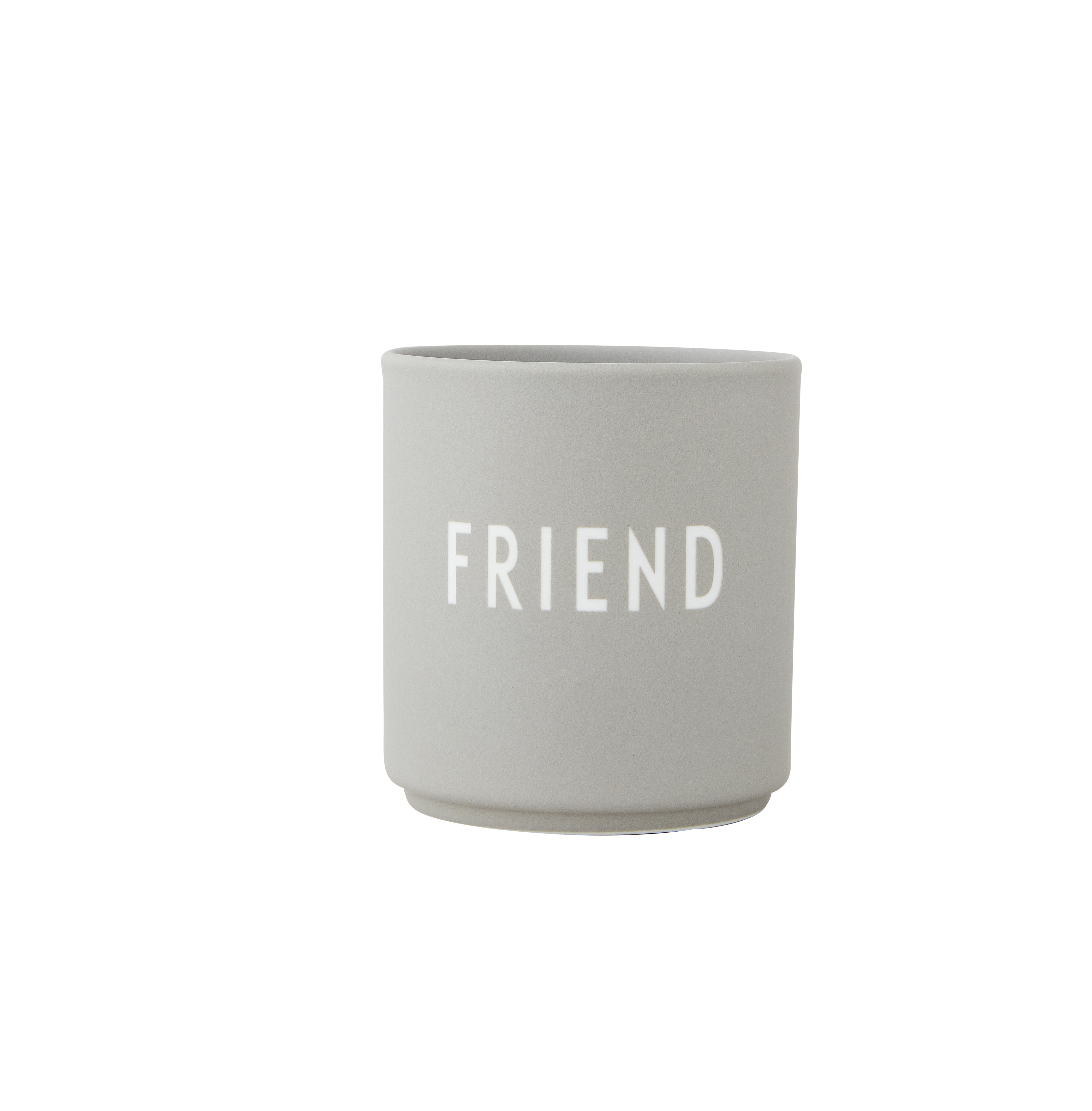 Favourite Cup "FRIEND" (grau)