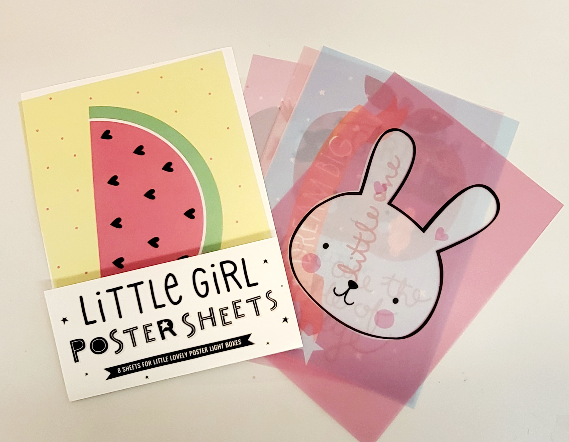 Lightbox sheets "little girl"