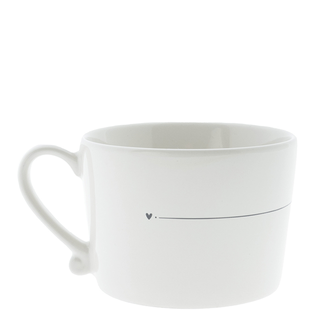 Bastion Collections (BC) - Tasse "bisous" (schwarz) - RJ/CUP 114 BL