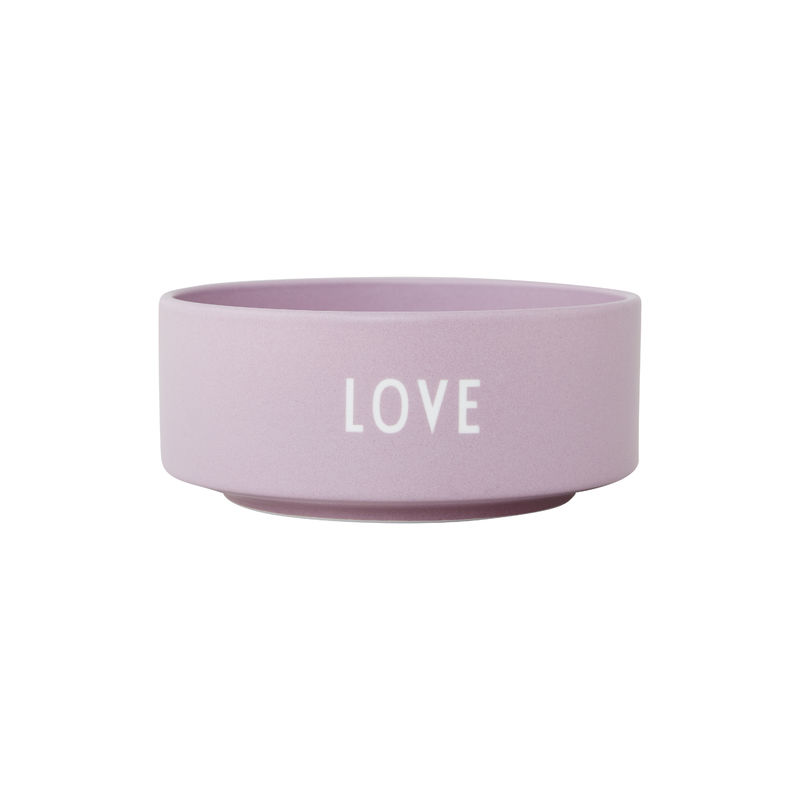 Snack Schale "Love" (lavendel)