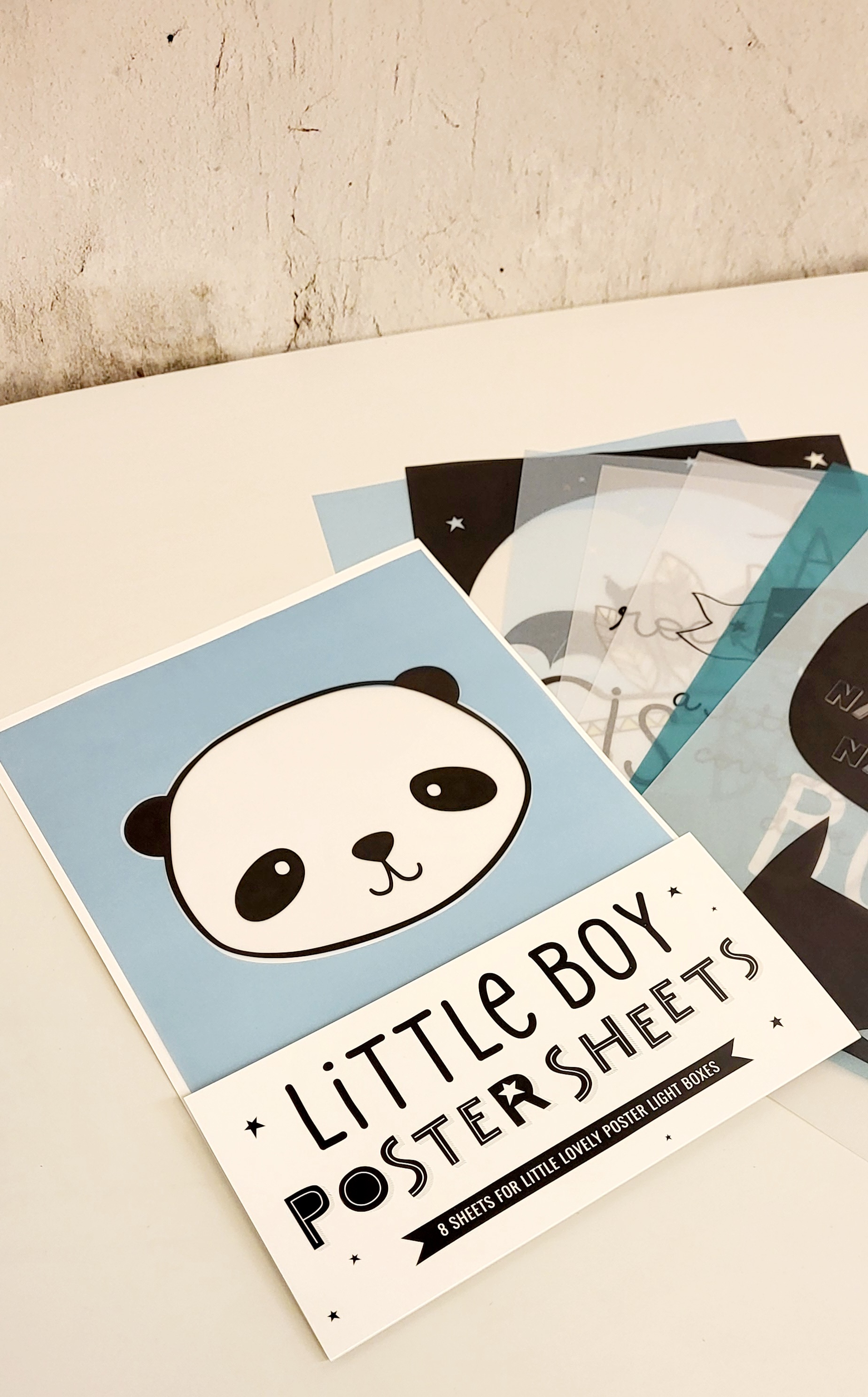 Lightbox sheets "little boy"